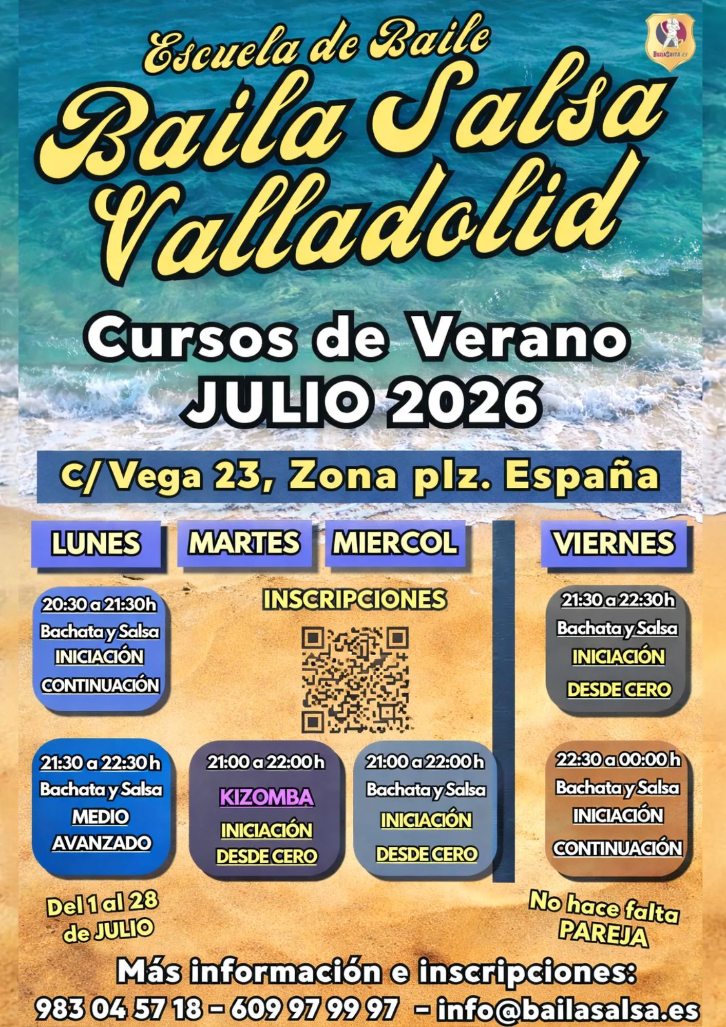 BAILA SALSA VALLADOLID — dans-studio i Caño Argales, Valladolid — bild 3