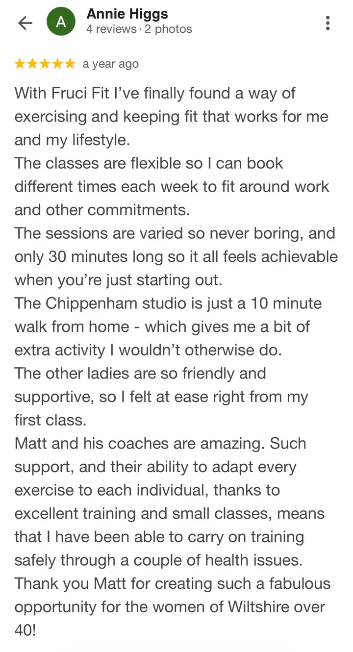 Fruci Fit - Chippenham — pt studio in Sheldon, Chippenham — 3