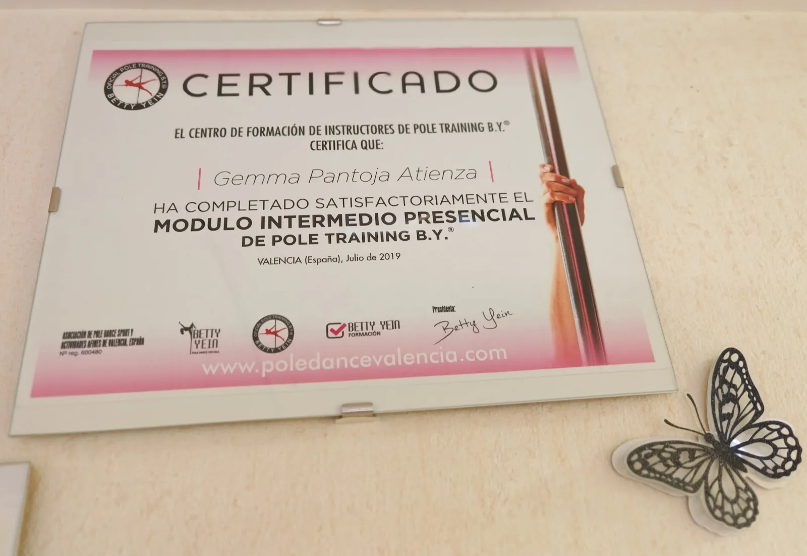 POLE DANCE SPORT VALENCIA ESCUELA BETTY YEIN — estudio de fitness-studio en Quart de Poblet — 3