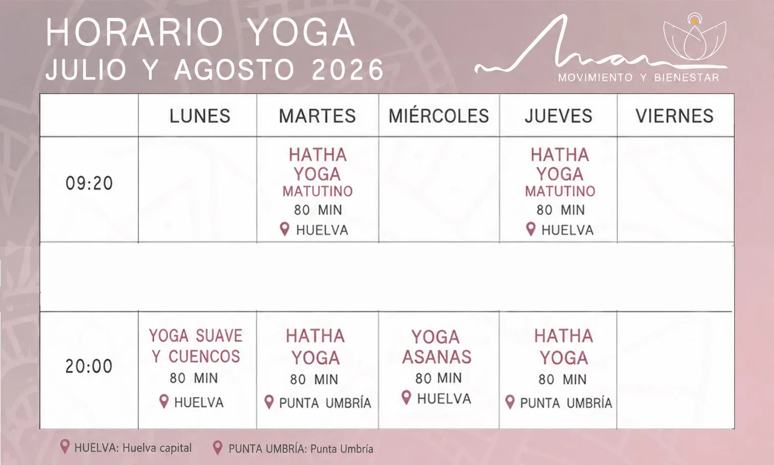 MAR Yoga. Movimiento y Bienestar. Huelva — yoga-studio i Huelva — bild 5