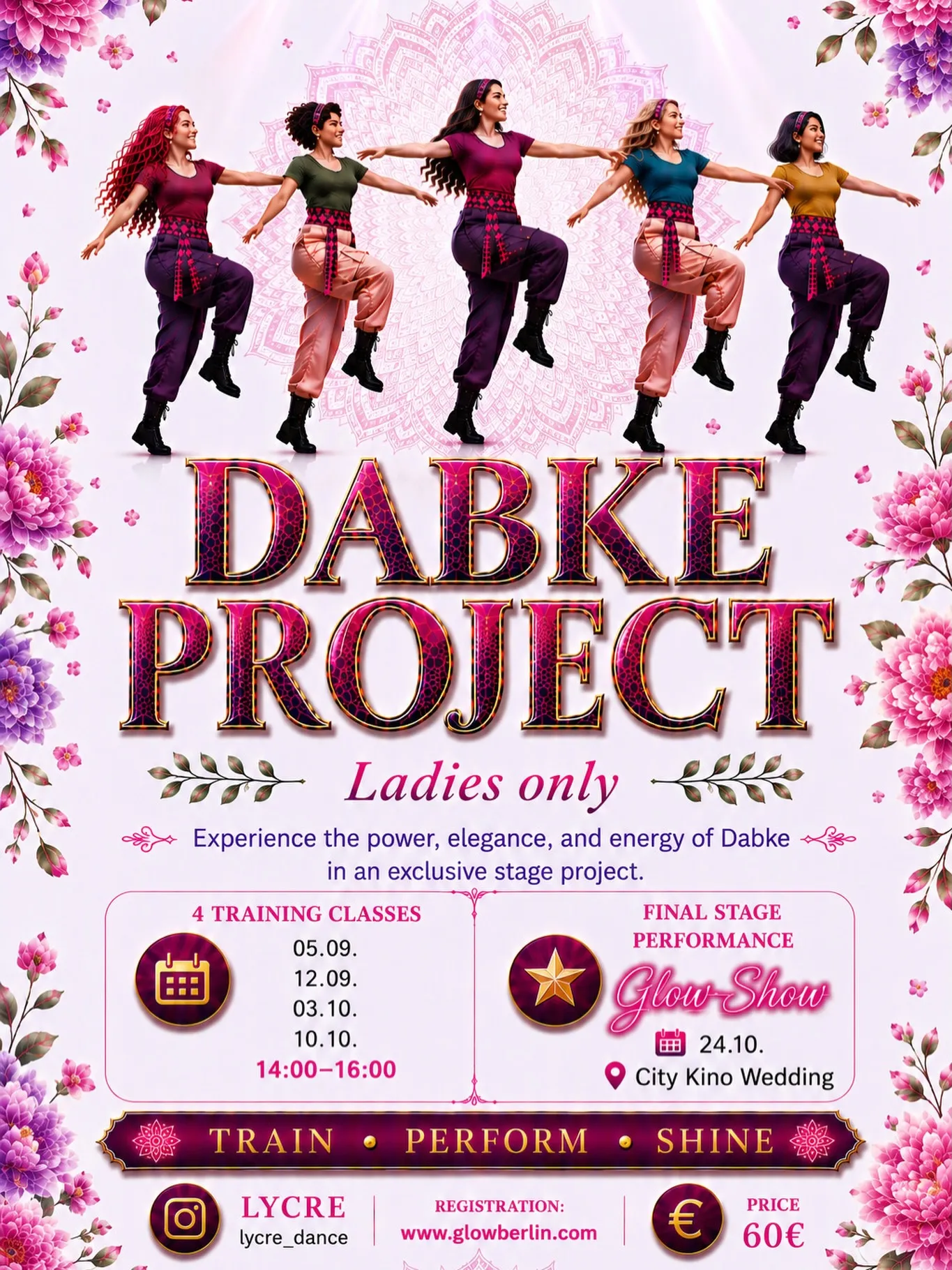 GLOW! dance & more — dans-studio i Berlin — 3