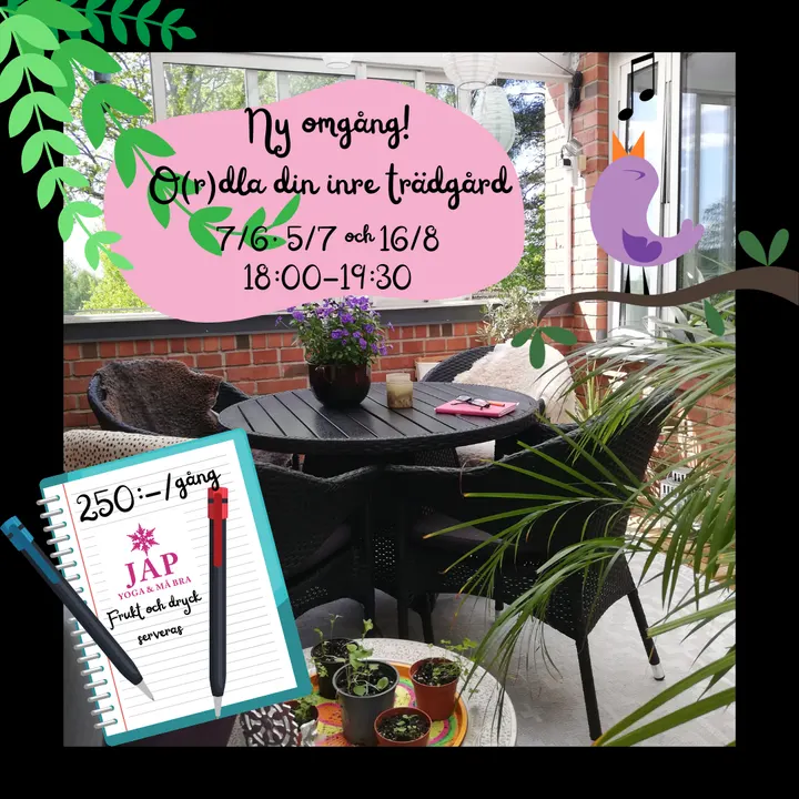 JAP Yoga & Må Bra — yoga-studio i Aspholmen, Örebro — 2