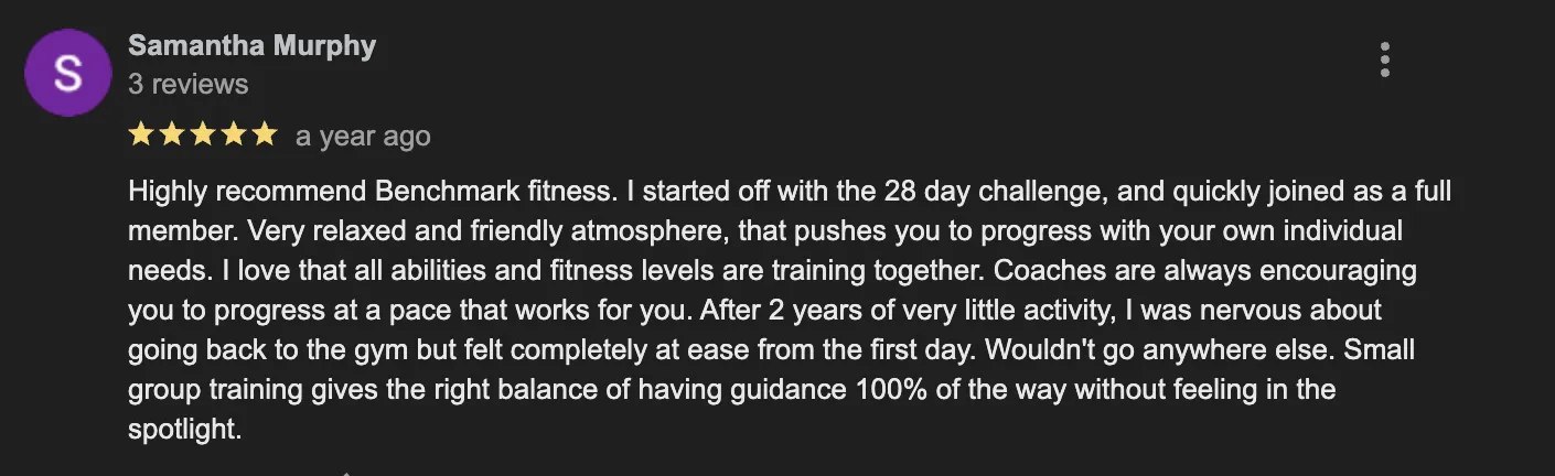 Benchmark Fitness Belfast — fitness studio in Belfast — 3