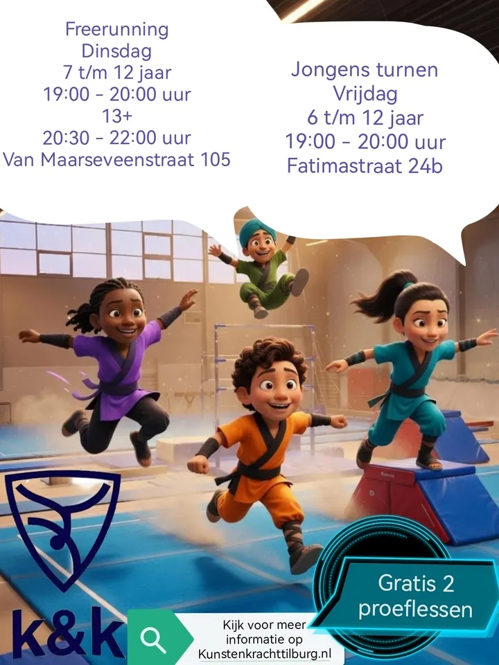 Kunst & Kracht West de Salto — sportschool-studio in West, Tilburg — 2
