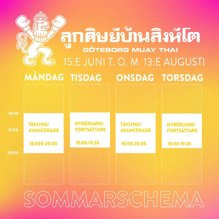 Lejonkulan Göteborg Muay Thai — muay thai-studio i Olskroken, Göteborg — 2