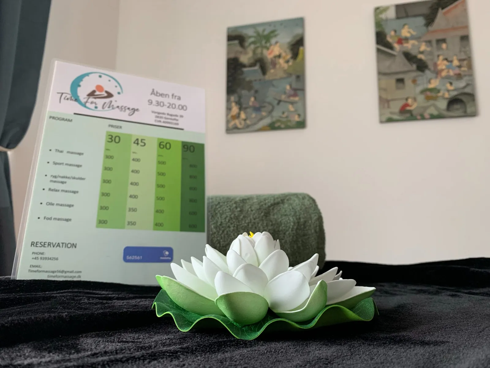 Time For Massage — wellness-studio i Vangede, Gentofte — bild 3