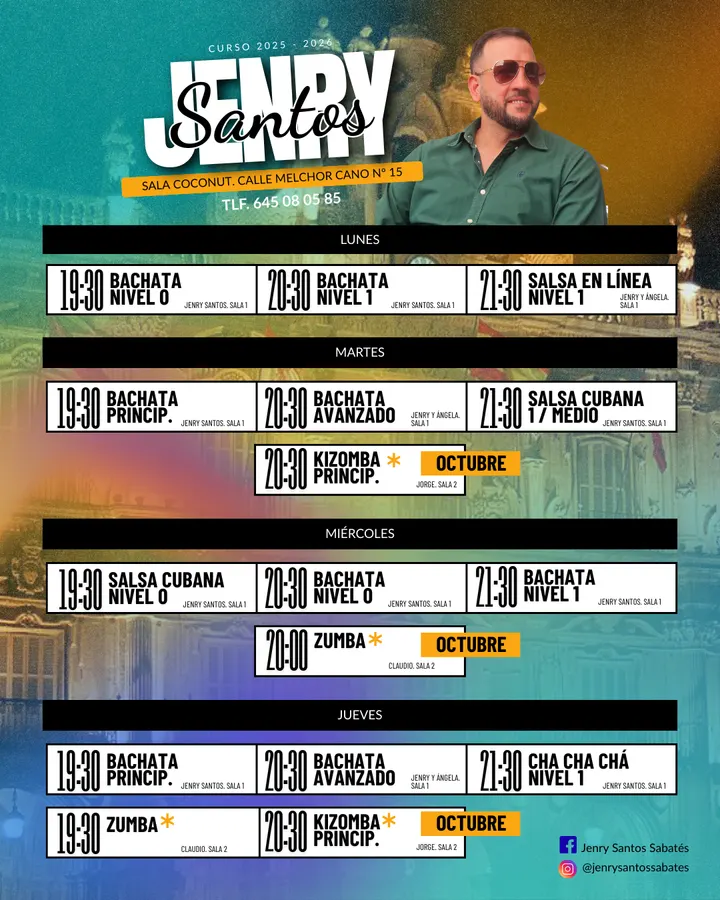 Academia de Baile Salamanca - Jenry Santos — baile-studio en Salamanca — 5