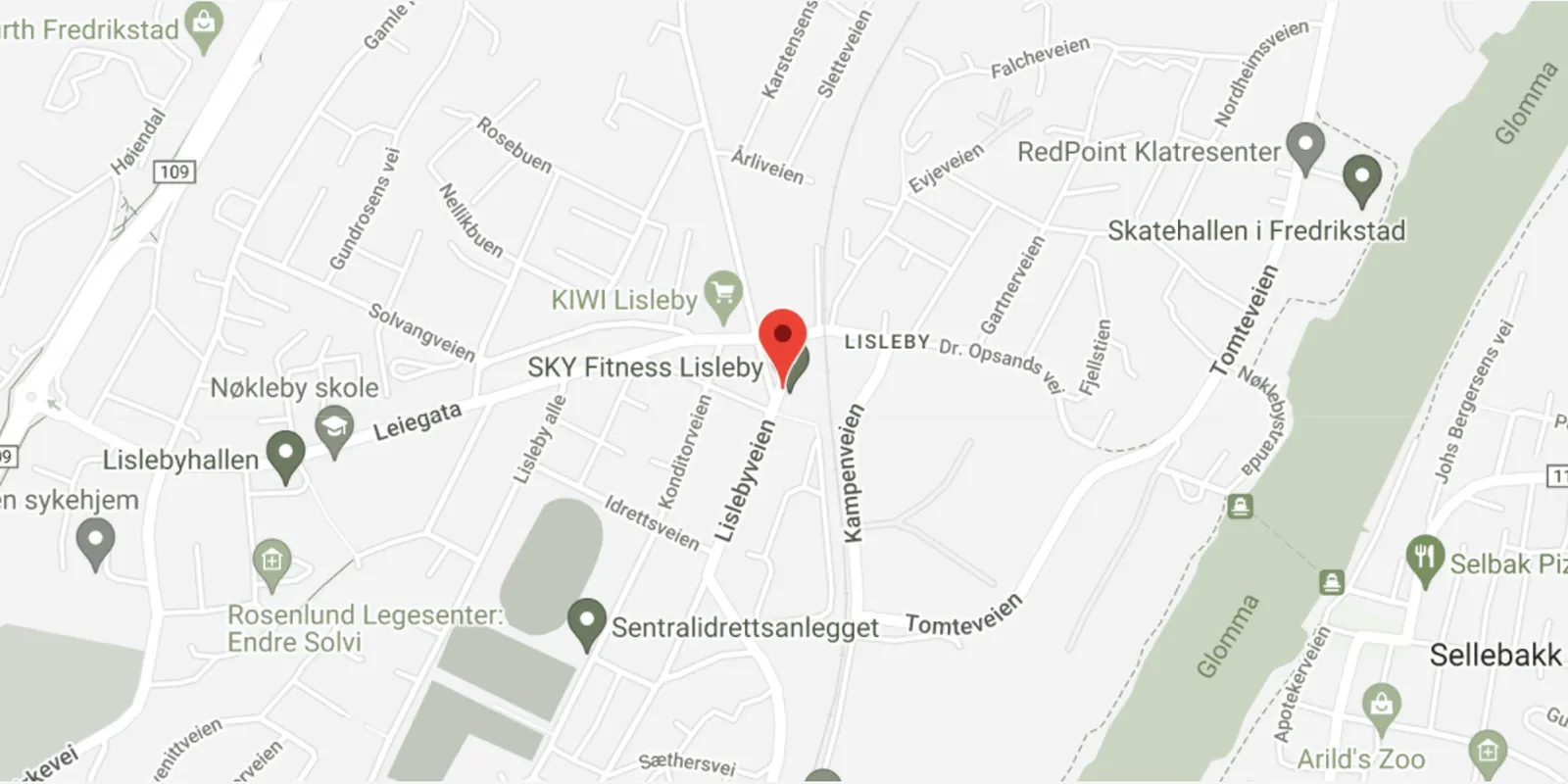 SKY Fitness Lisleby — treningsstudio-studio i Fredrikstad — bild 4