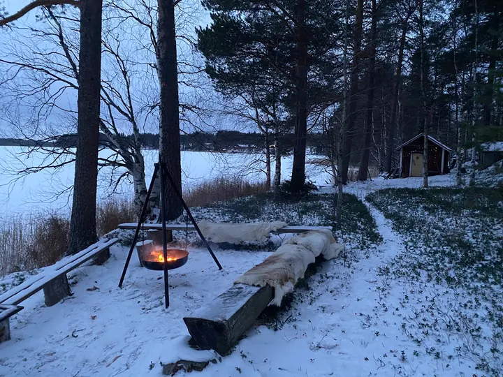 Husky & Yoga Nature — jooga-studio – Rovaniemi — 3