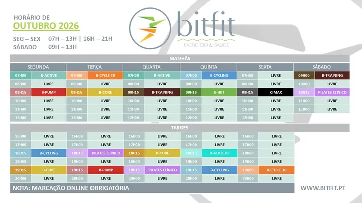 Bitfit - Exercício & Saúde — Ginásio em Madalena, Paredes