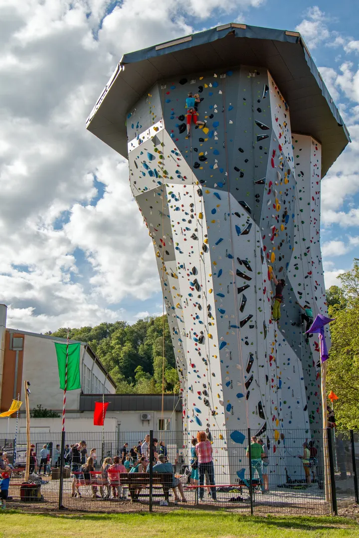 DAV Kletterturm Trostberg — Klettern in Mögling, Trostberg