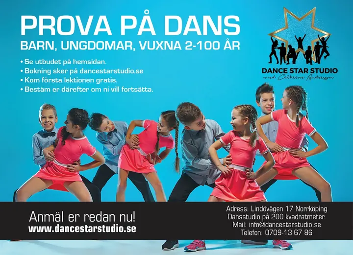 Dance Star Studio — dans-studio i Sylten, Norrköping — 3