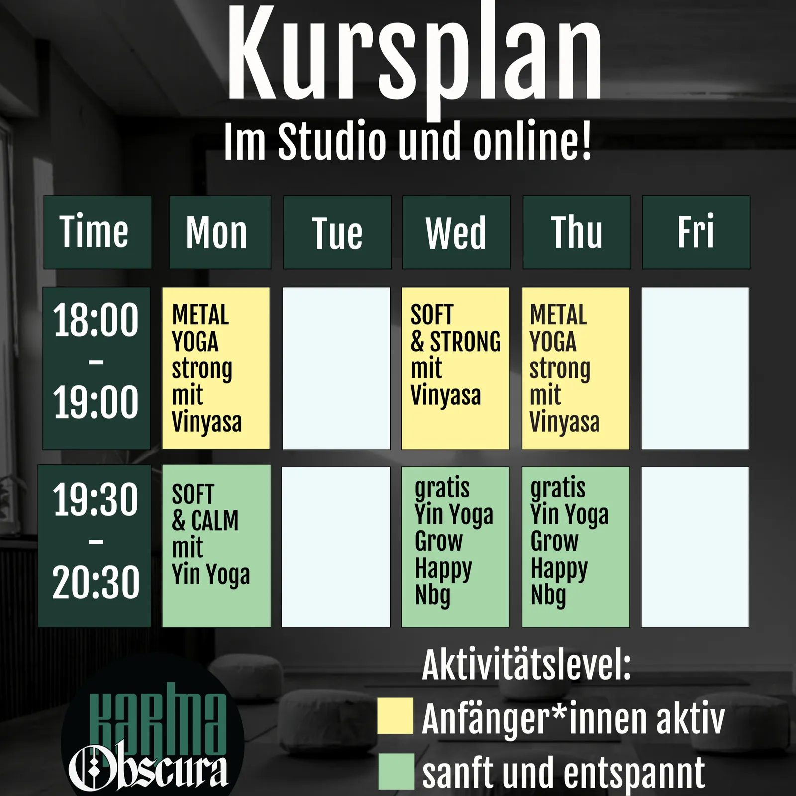 Karma Obscura — yoga-studio i Nürnberg — 3