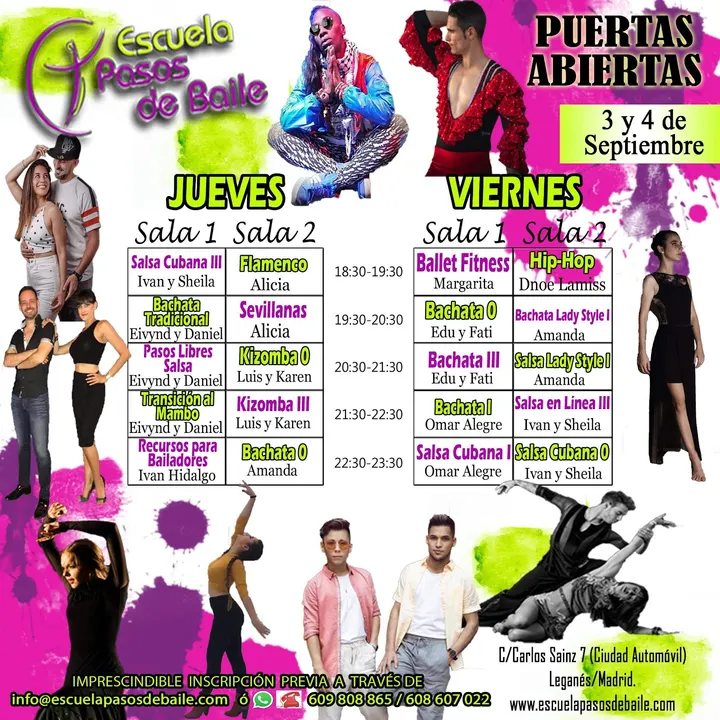 ESCUELA PASOS DE BAILE — baile-studio en Puerta de Fuenlabrada, Leganés — 3