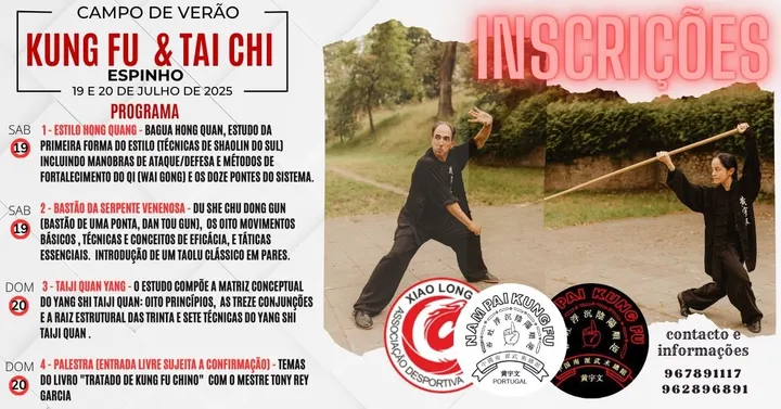 Xiao Long — artes marciais-studio em São João de Loure e Frossos, Aveiro — 2
