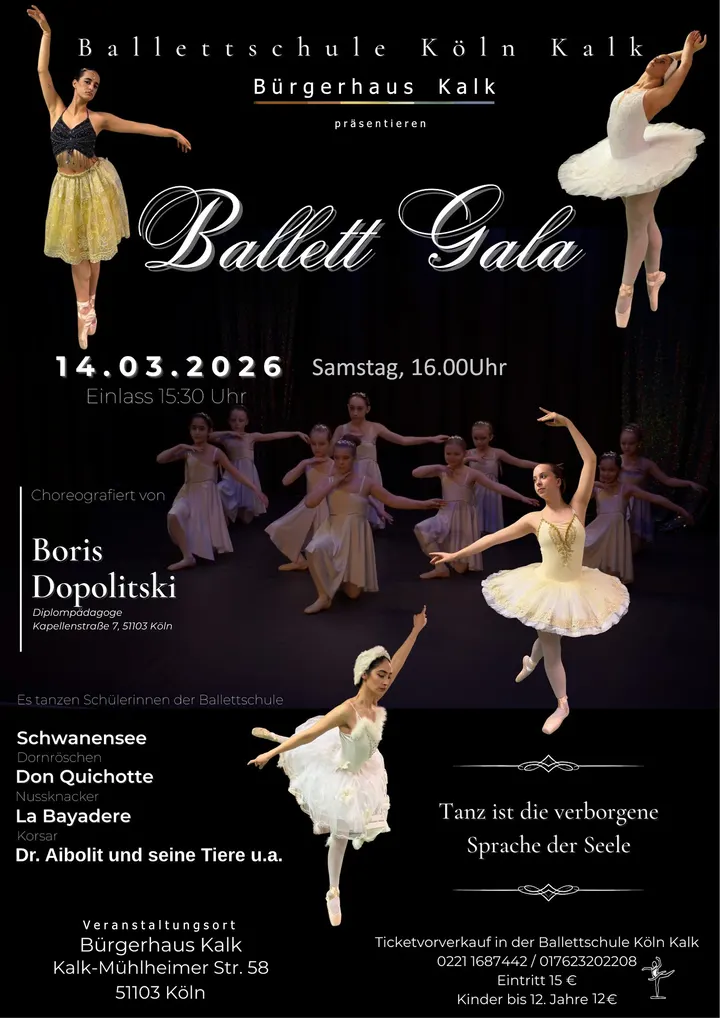 Ballettschule in Köln-Kalk Boris Dopolitski — tanz-studio in Kalk, Köln — 2