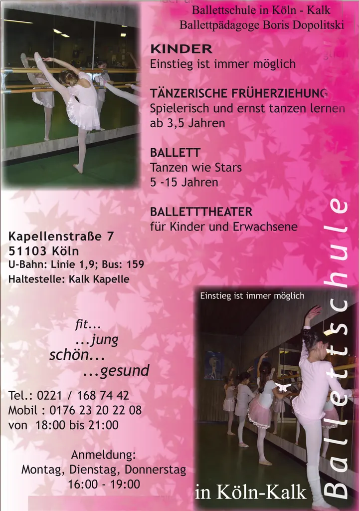 Ballettschule in Köln-Kalk Boris Dopolitski — tanz-studio in Köln — 4