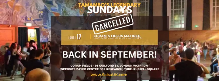Salsa On Sundays UK Cecil Sharp House — dance-studio in Chalk Farm, London — 2