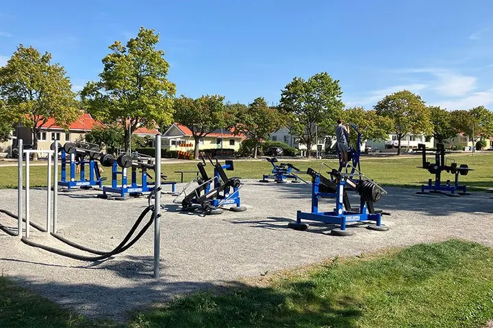 Outdoor gym — fitness studio-studio i Boländerna, Uppsala