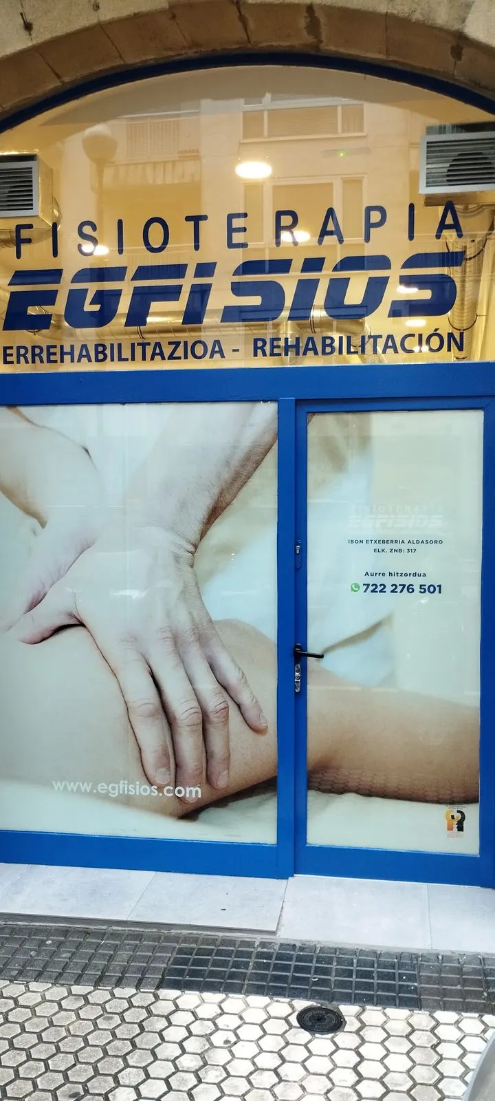 EGFISIOS — entrenamiento personal-studio en Gune Erromantikoa, San Sebastián — 2