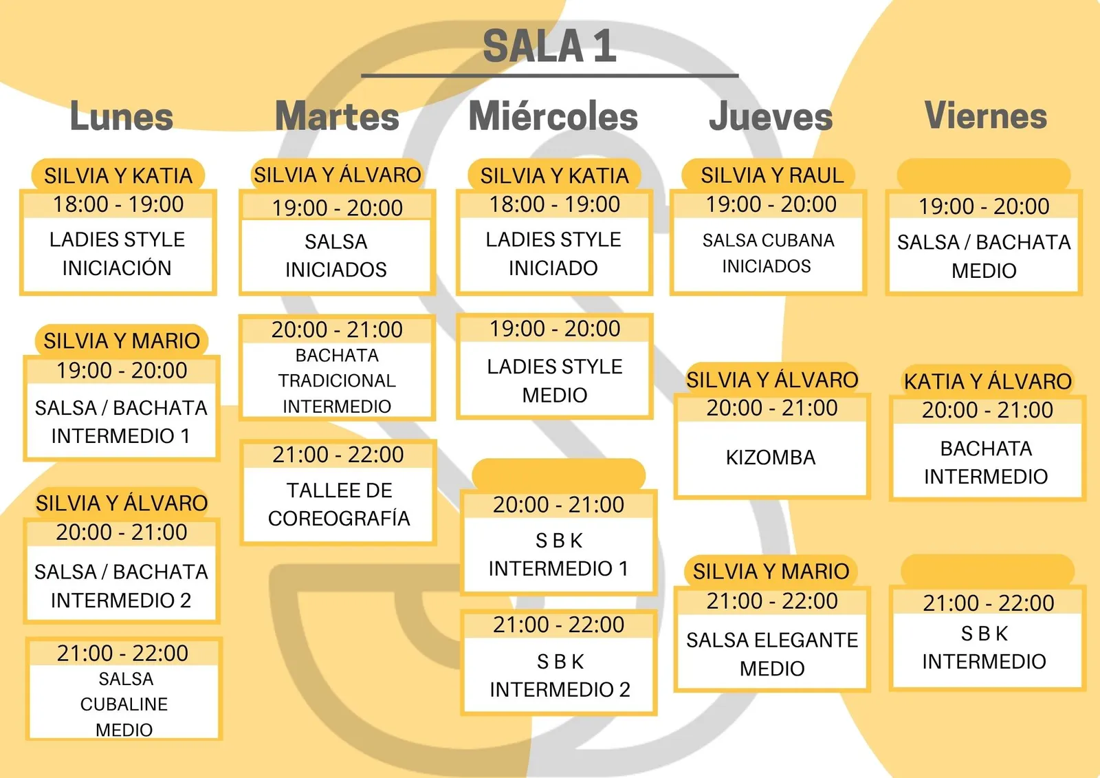 Salsalón Artes Escénicas — dans-studio i Retiro, Madrid — bild 2