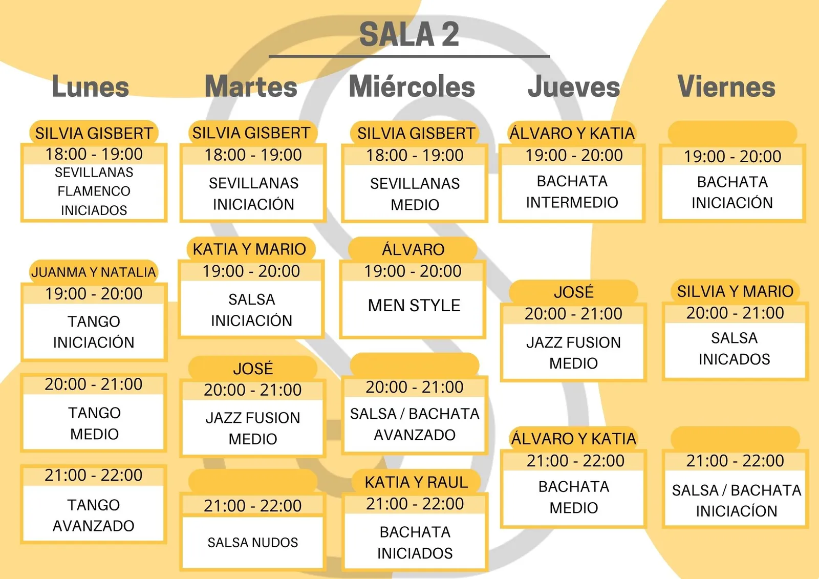 Salsalón Artes Escénicas — dans-studio i Retiro, Madrid — bild 3