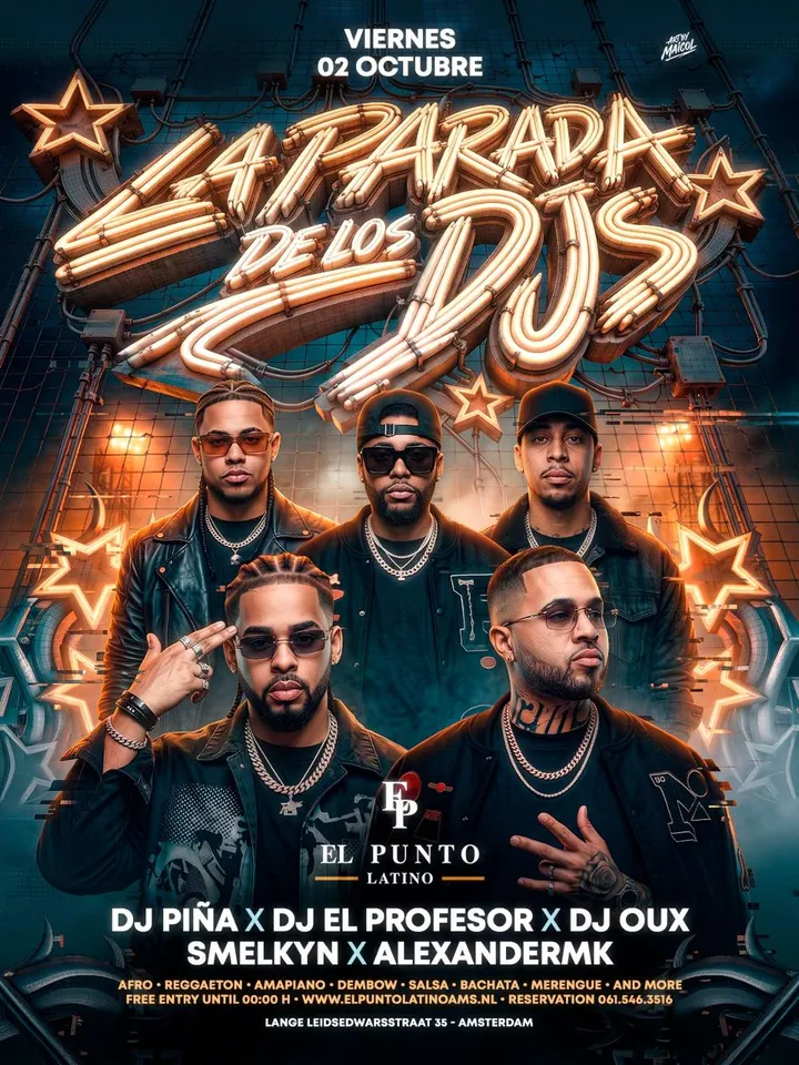 El Punto Latino — dans-studio in Centrum, Amsterdam — 2