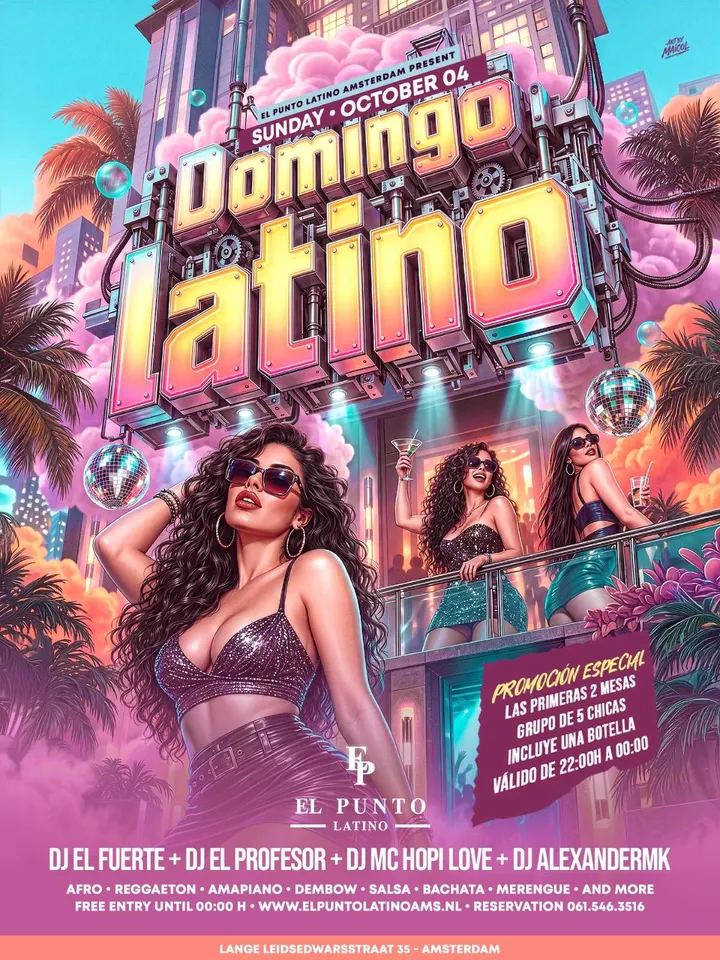 El Punto Latino — dans-studio in Amsterdam — 3