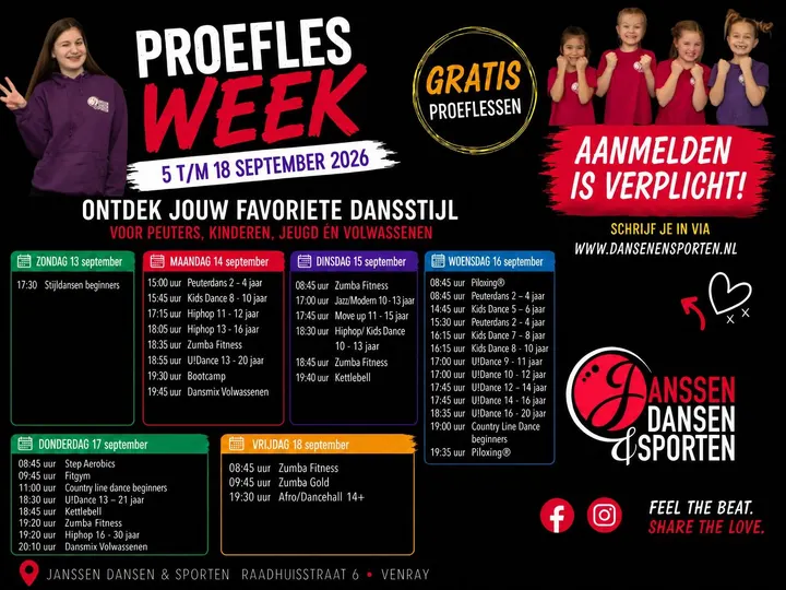 Janssen Dansen & Sporten Venray — dans-studio in Venray — 4