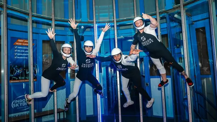 Indoor Skydive — sportschool-studio in Vroenhout, Roosendaal — 2