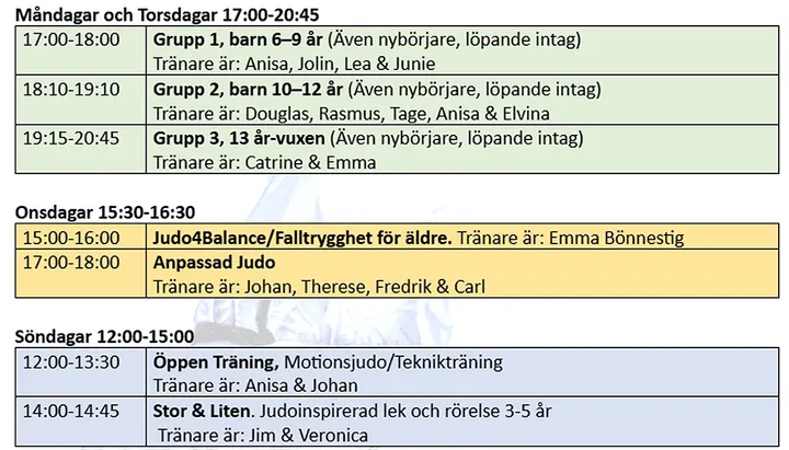 Trollhättans Judoklubb — kampsport-studio i Hjulkvarn, Trollhättan — 3