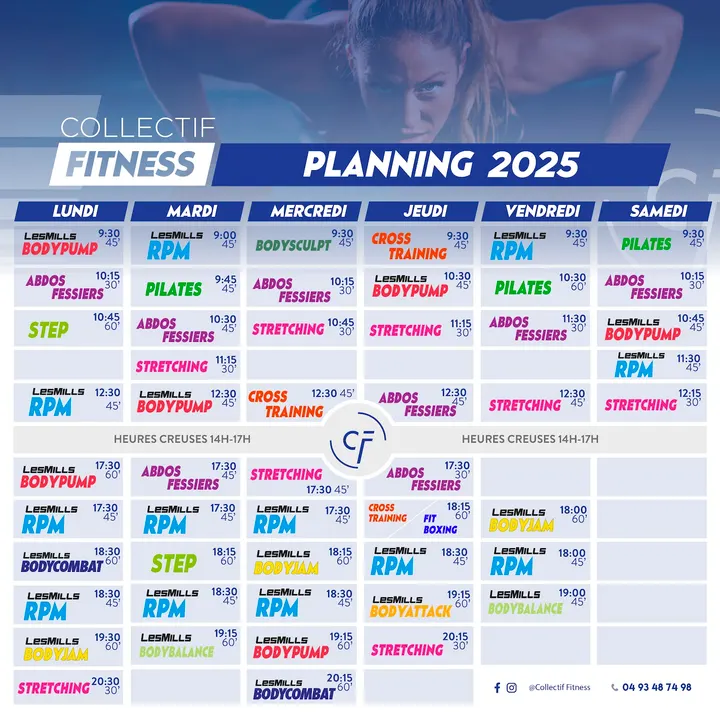 Collectif Fitness — Salle de fitness à La Fénerie, Pégomas