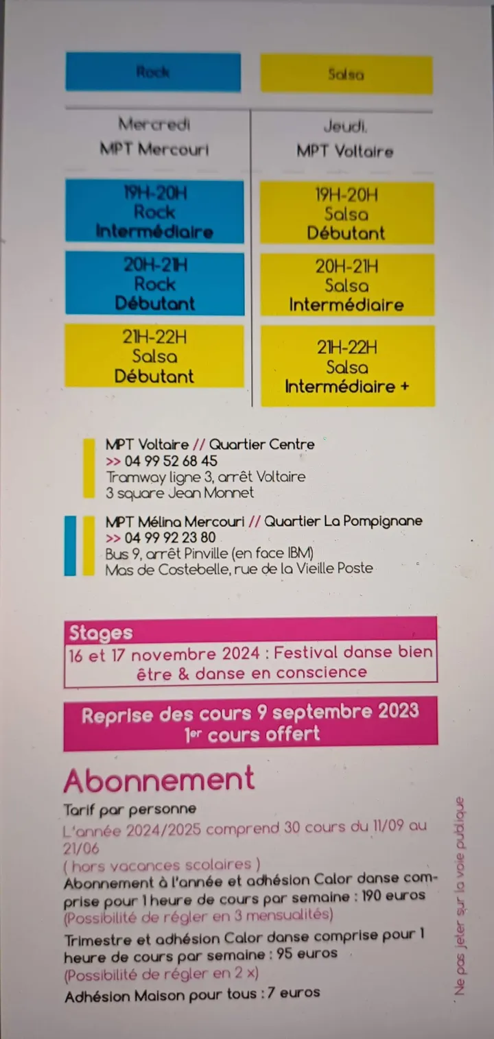 Calor Danse — Danse à Gares, Montpellier