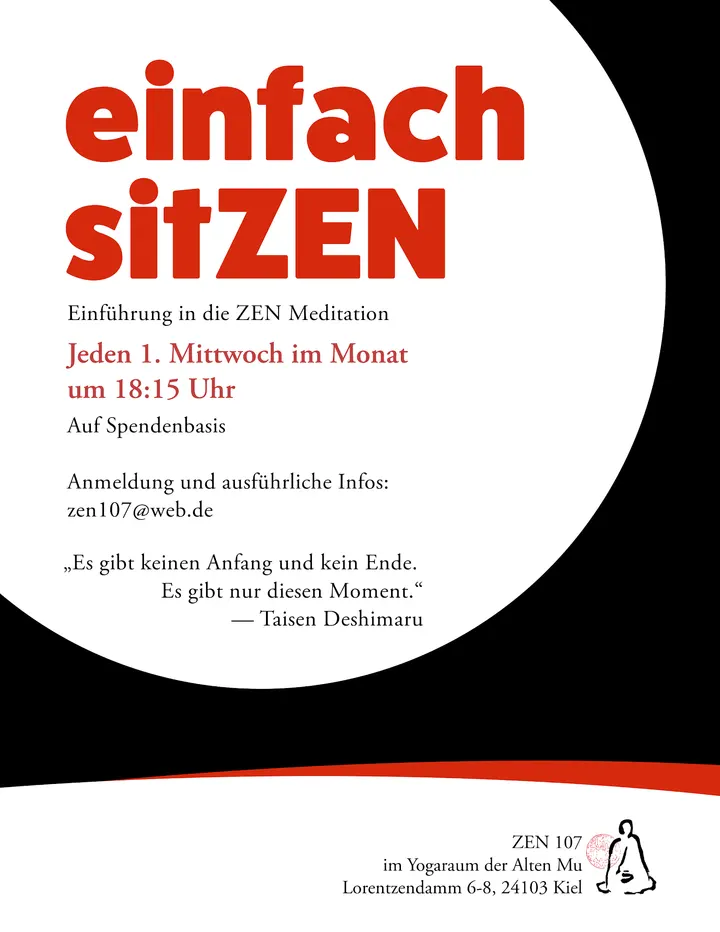 Zen 107 — Meditation in Damperhof, Kiel