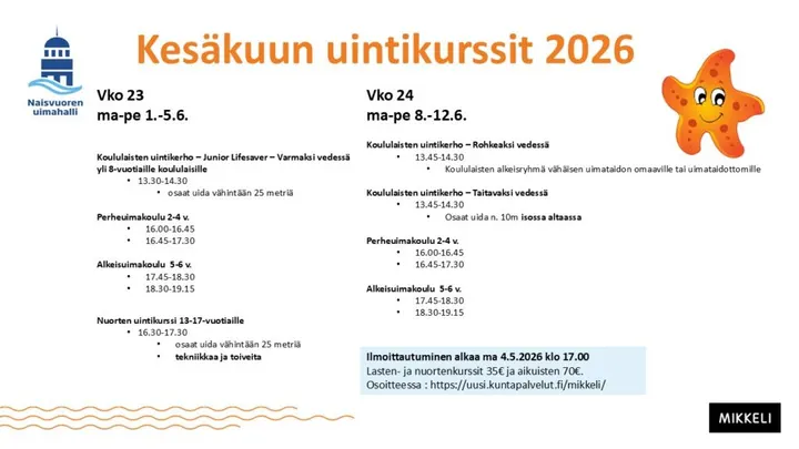 Viihdeuimala Rantakeidas — wellness-studio – Rantakylä, Mikkeli — 2