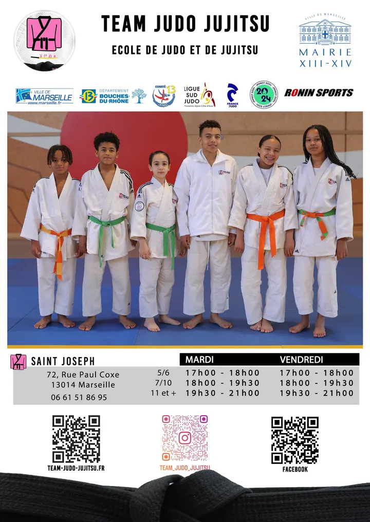 Team Judo Jujitsu Saint-Joseph — jjb-studio à 14e Arrondissement, Marseille — 2