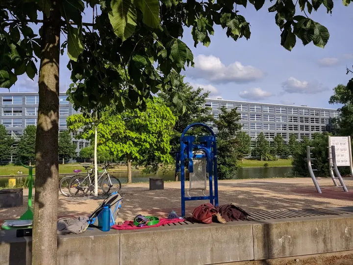 Trainingsspot Neues Ufer — Calisthenics in Moabit, Berlin