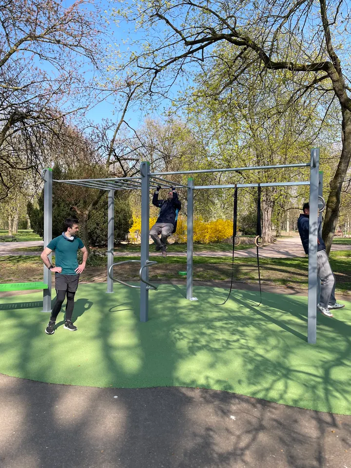 Parc de Street Workout — Salle de fitness à Bourse-Esplanade-Krutenau, Strasbourg