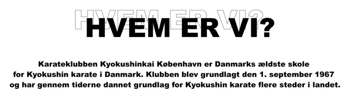 Karateklubben Kyokushinkai København — Kampsport i Bispebjerg, København