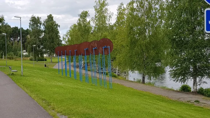 Hertunrannan ulkokuntoilupaikka / street workout -telineet — fitnessstudio – Varkaus — 5