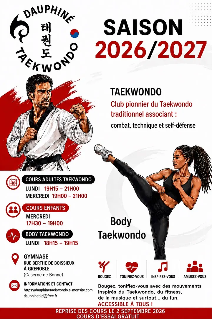 Dauphiné Taekwondo — arts martiaux-studio à Secteur 2, Grenoble — 2