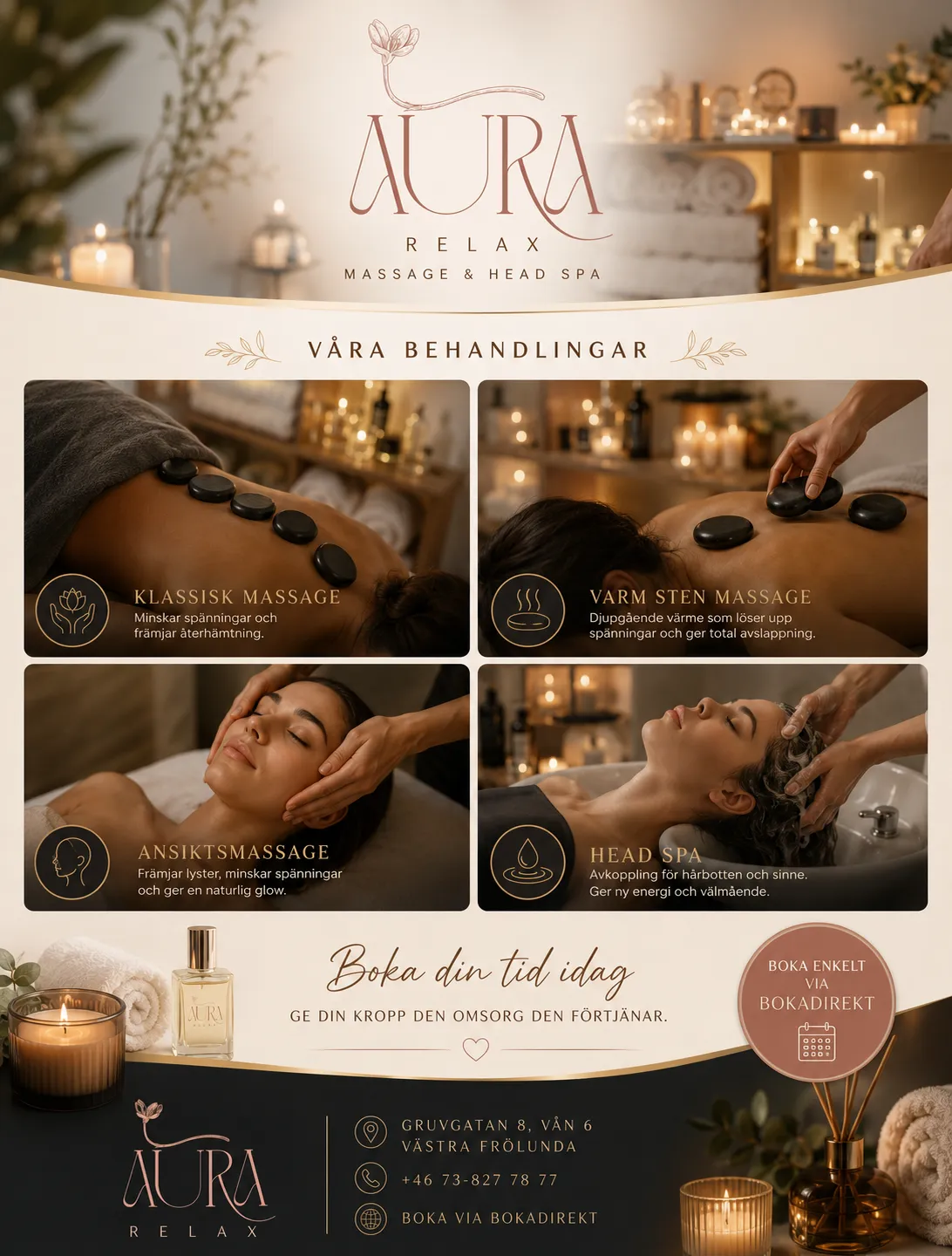 Aura relax — wellness-studio i Västra Frölunda — 2