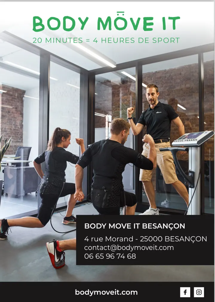 BODY MOVE IT BESANCON ELECTROSTIMULATION — Bien-être à République, Besançon