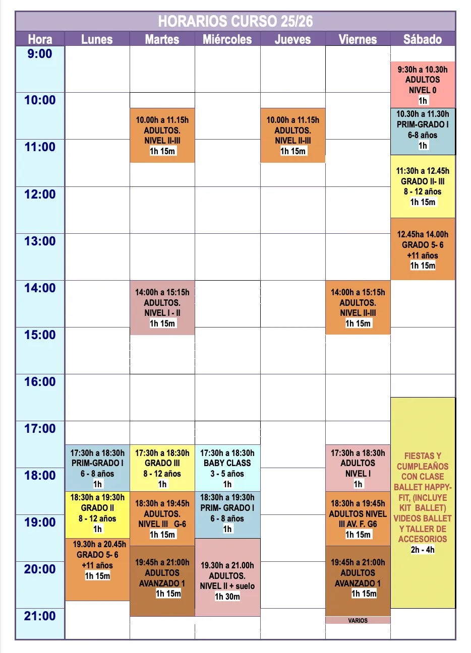 WEIPAS DANCE — dans-studio i Majadahonda — bild 2