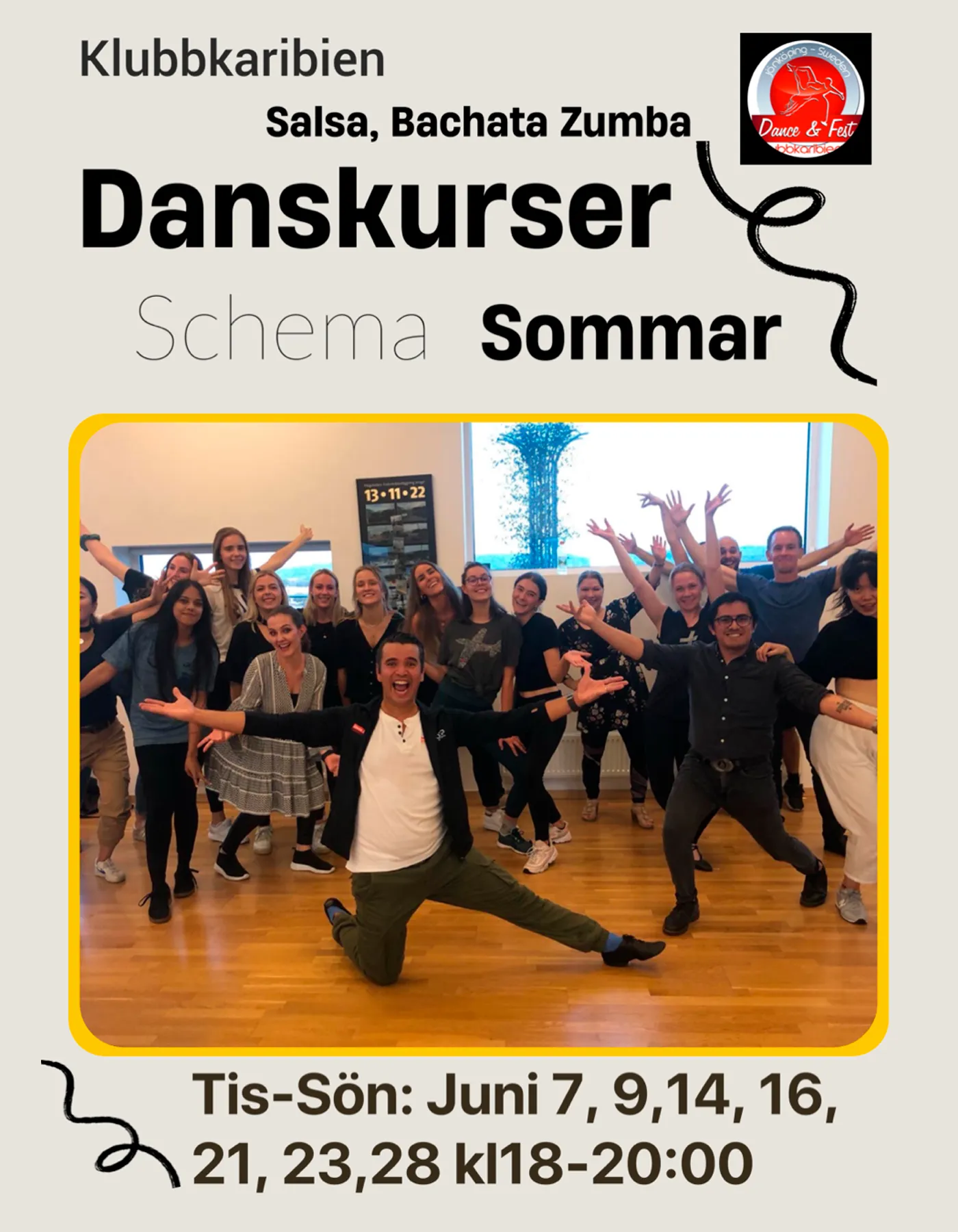 Klubb Karibien — dans-studio i Kålgården, Jönköping — 3