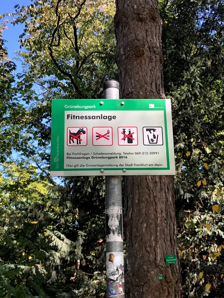 Fitnessanlage Grüneburgpark 8016 — fitnessstudio in Westend Nord, Frankfurt am Main — 3
