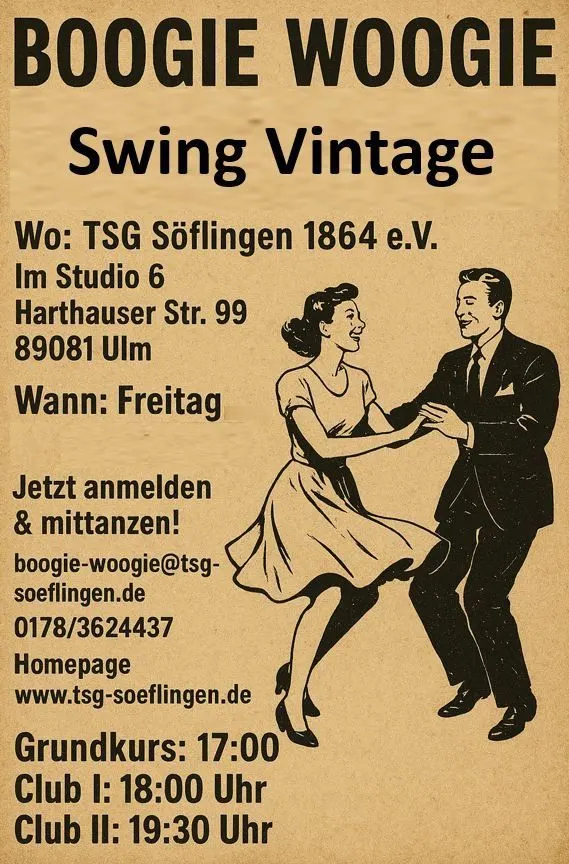Boogie Woogie — Dance in Söflingen, Ulm