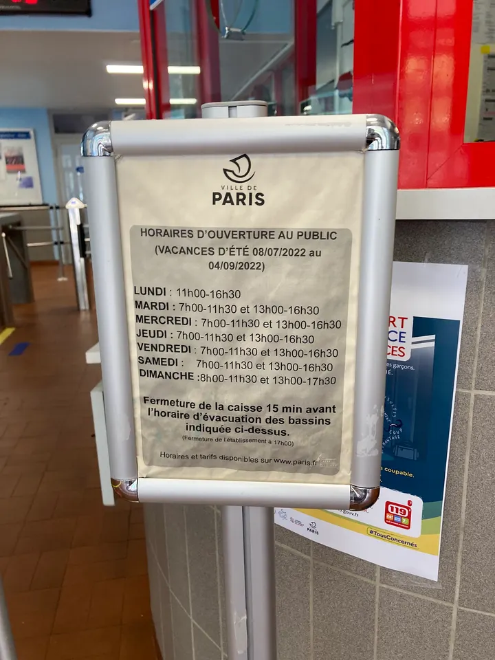 Piscine Georges Rigal — studio à Paris — 3