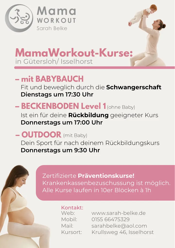 Sarah Belke - Mama Workout — fitnessstudio in Gütersloh — 3