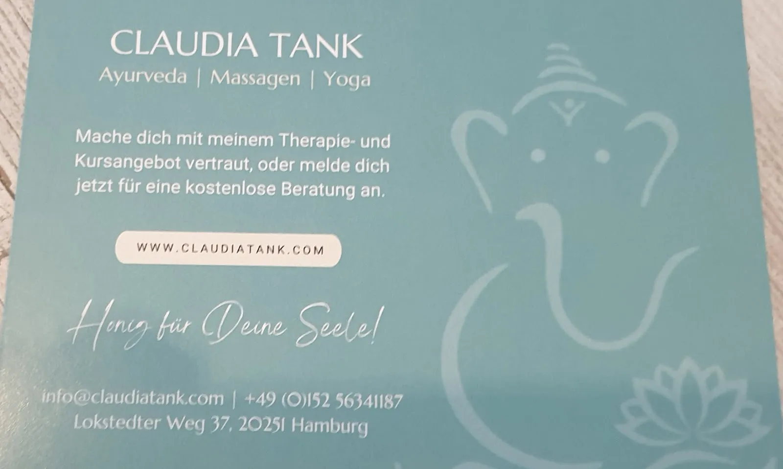 Claudia Tank | ayurveda & yoga — yoga-studio in Eppendorf, Hamburg — 3